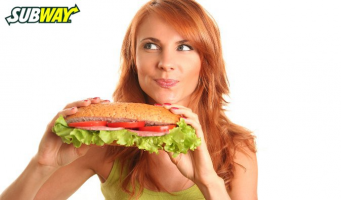 Любишь большие сэндвичи? SUBWAY так и манит: все сабы 30 см